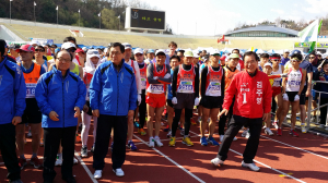 김주영 영주시장 예비후보, 소백산 마라톤서 승리 각오다져