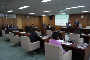 제211회 청도군의회 임시회 개회
