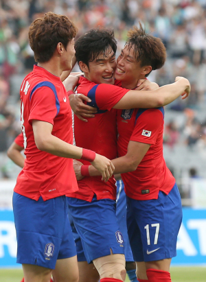 AG 축구대표팀, 쿠웨이트 2-1 격파