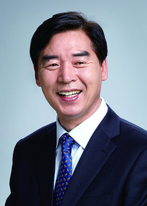 오중기, 통일기원 마라톤 대회 참석