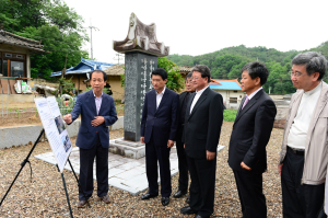 천주교 첫 수덕자 홍유한 유적지 방문