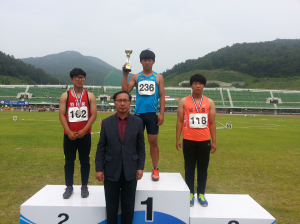 삼성중 김다니, 창던지기 중등부 ‘신기록’