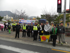 구미경찰서 교통안전캠페인