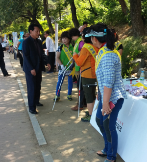 구미시, 주민서비스 장애 인식개선 체험ㆍ캠페인