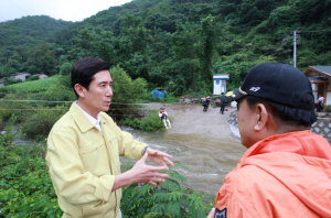 이강덕 시장, 태풍피해 현장 점검