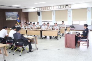 울진署, 확대간부회의 개최