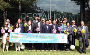 칠곡 낙동강세계평화 문화 대축전, 주한 외교단 방문