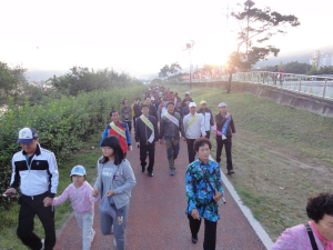 봉화군, 출산장려 가족건강 걷기대회 행사