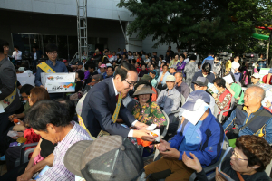 청도군, 한방문화축제행사서 반시 홍보