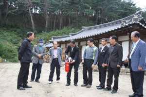 울진소방서, 월계서원 소방시설 점검