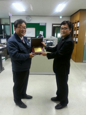 영동ENC㈜ 이재환 사장 ‘경북도지사 표창패’