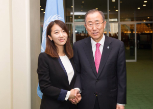 계명대 박예지 학생, UN 국제회의서 발언문 발표