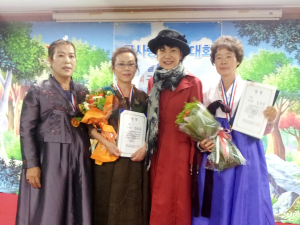 울진군 시낭송반, 전국 글사랑 시낭송 대회 입상