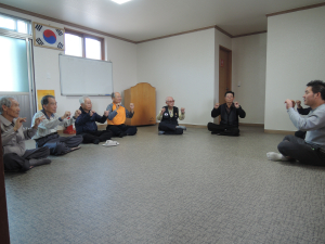 봉화군 창평리 경로당, 건강 체조 교실 운영