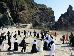 진도의 소리와 흥 독도서 만나다