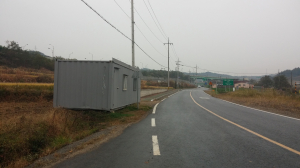 <카메라 고발> KTX 신역사 진입로 ‘불법 컨테이너’