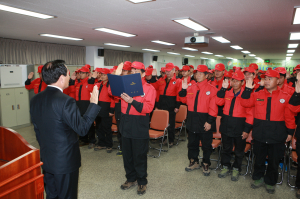 ‘火들짝’ 놀라지 않게…의성, 산불감시요원 발대