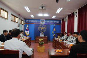 경북경찰청 배봉길 차장, 봉화署 방문…토론회 개최