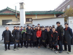 경산시 안전행정과, 연탄 배달 봉사활동