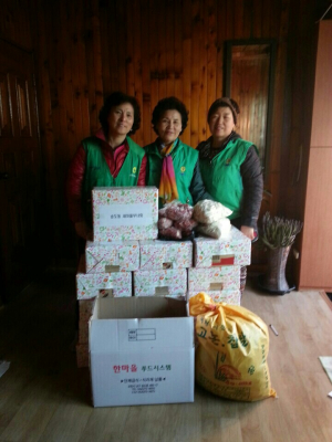 포항시 송도동 새마을부녀회, 불우이웃에 반찬 전달