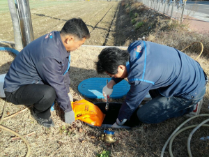 고령군-수자원공사, 동파방지팩 650개 배부 교체