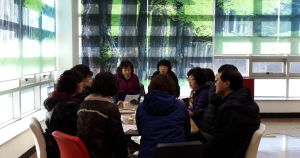 포항시 청림동 건강마을위 정례회의