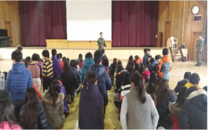 고령초, 6학년 대상 통일 안보교육