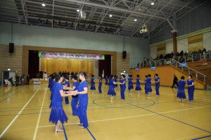청도군수배 생활체조경연대회 열려