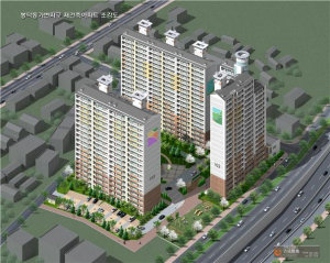 화성산업, 봉덕2동 주택재건축 공사 수주