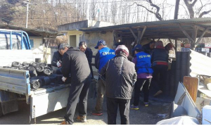 영주시 바르게살기운동 문수면위원회, 연탄나눔 봉사