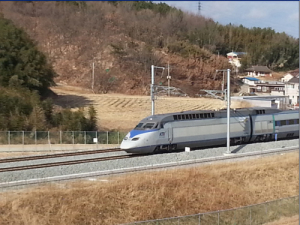KTX 포항시대 ‘희망찬 출발’ …첫 시범운행