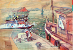 이경희, 만의 풍경展…포항 수채화에 담다