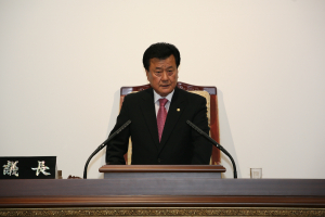 의성군의회 임시회 개회
