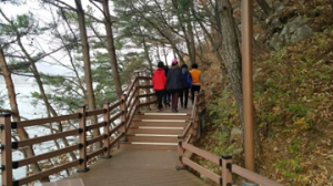 안동호반나들이길, 힐링코스로 인기