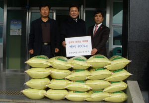 경산시 남천면 온천삼계탕 원대희 대표, 백미 기탁