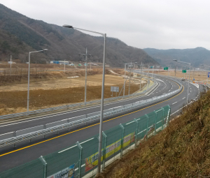 경주 양북면 대본~어일리 우회도로 개통