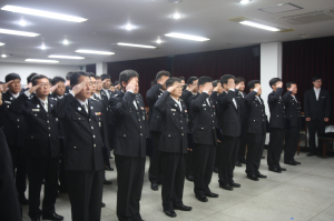 울진소방서, 상반기 정기인사 75명 단행