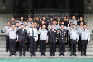 김치원 경북지방경찰청장, 영주署 방문