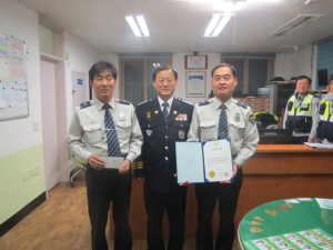 의성署, 경북청 게시판 우수사례 대상자 격려