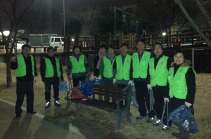 경산시 중방동 자연보호협의회, 남천강변 환경정화활동