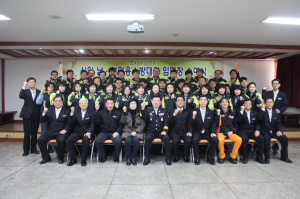 포항북부소방서, 신임의용소방대원 임명장 수여식