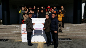 (사)대한한돈協 경산지부, 돼지고기 400kg 기탁